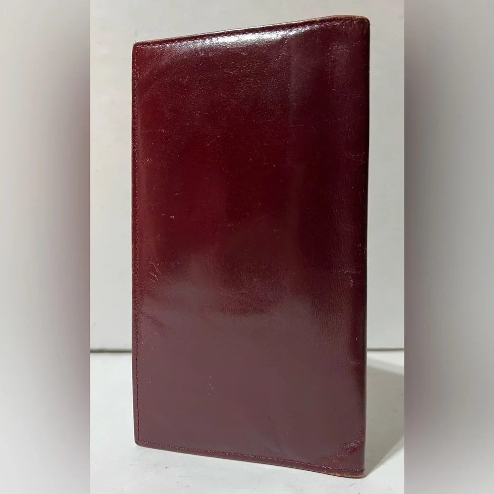 Cordovan Hide Renwick BiFold Wallet Card Holder Bi-Fold Made in Canada 7x4”